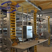 Ffermio Dofednod System Cage Brwyliaid